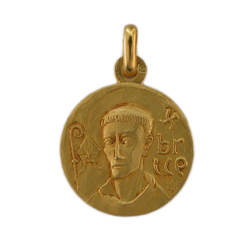 Lot De 10 Médailles De Saint Benoît Bénies - Argenté, 1 Cm, Avec Anneau Pour Bracelet - Zamak - 2