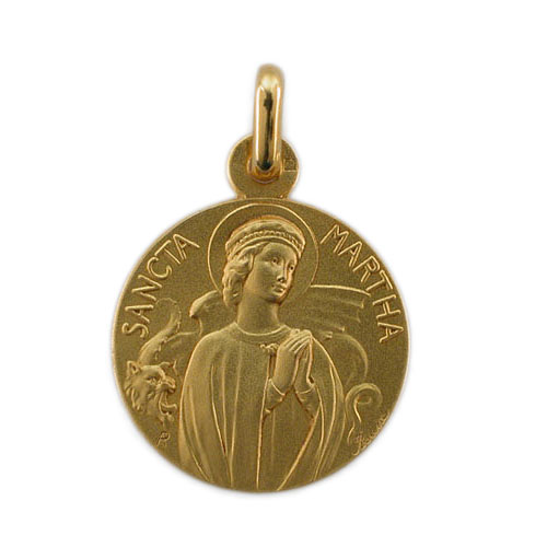Médailles de Saint Médaille Sainte Marthe RV30marthe/argt La